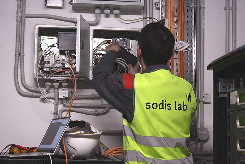 SODIS Lab has installed at the business park in the area of ÁLIA