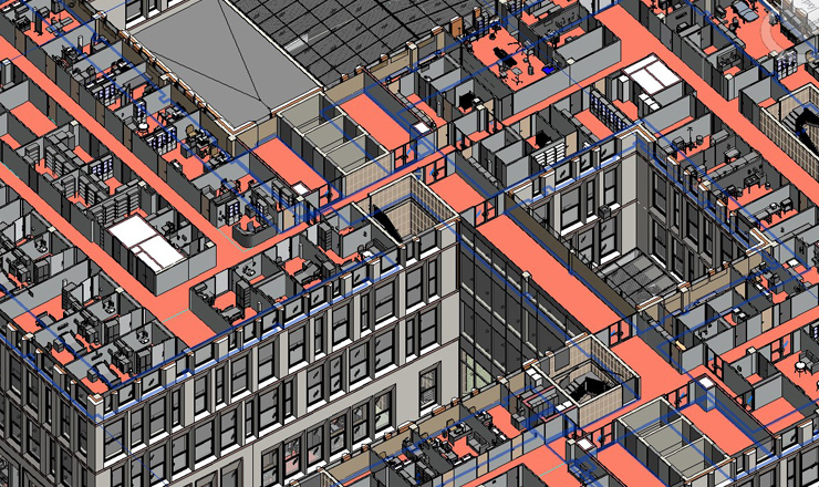 BIM-модель СОДИС Лаб для Московского международного медицинского кластера