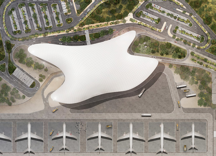 Аэровокзальный комплекс в г. Геленджик